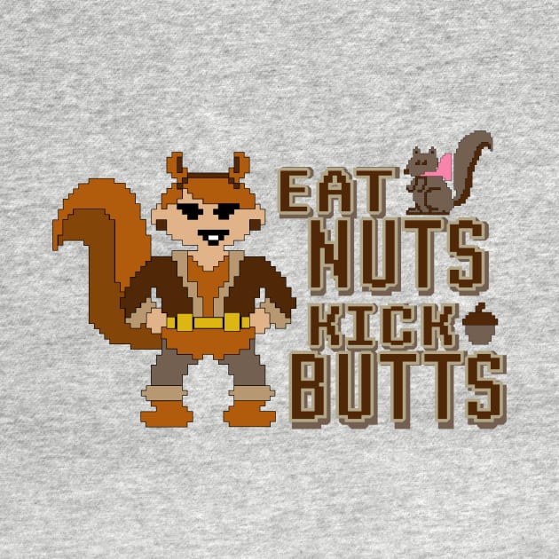 Eat nuts, kick butts by Grafenroda